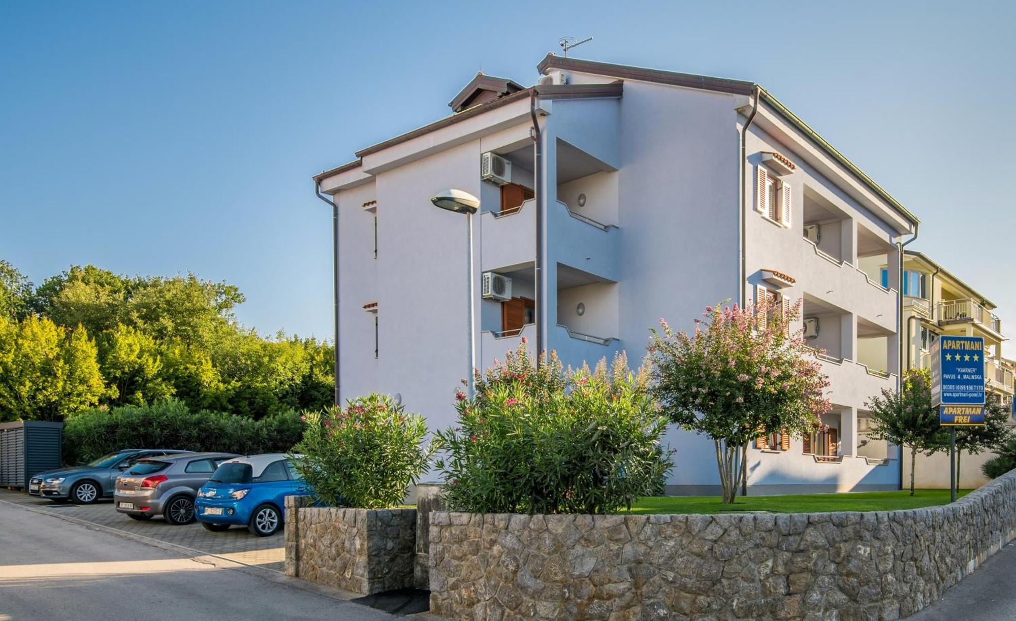 Apartments Kvarner Малинска Экстерьер фото