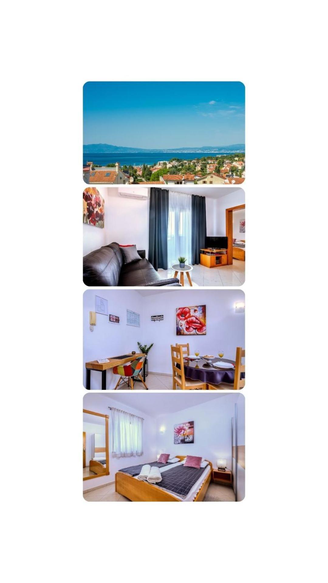 Apartments Kvarner Малинска Экстерьер фото